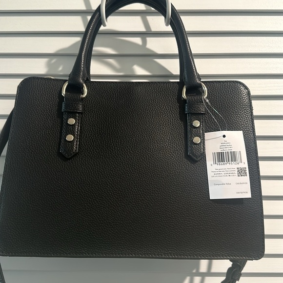 NWT Kate Spade Leather Mulberry Street Crossbody Handbag W/ three compartments. - Picture 4 of 13